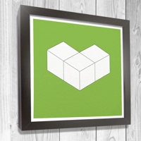 Cubes Geometric Art Prints