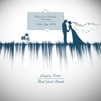 Wedding Bride and Groom Sound Wave Art
