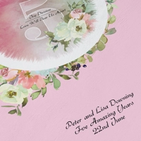 Anniversary Floral Watercolour Sound Wave - Paper Anniversary Gift