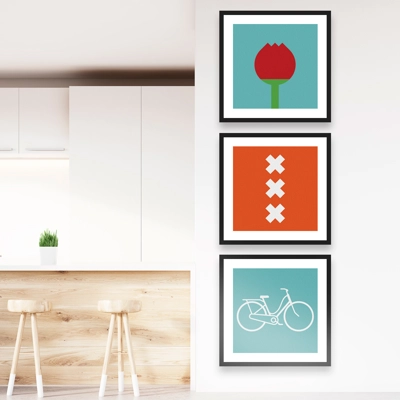 Amsterdam Minimalist Art Prints Amsterdam Minimalist Art Prints