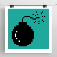 Apple Icon Art Prints