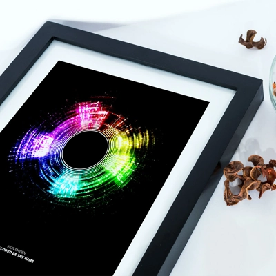 DNA Dark Song Sound Wave Art DNA Dark Song Sound Wave Art