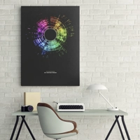 DNA Dark Song Sound Wave Art