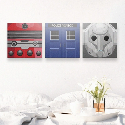 Doctor Who Minimalist Art Prints