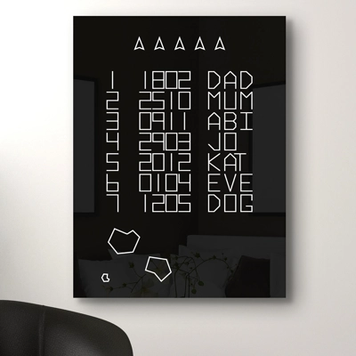 Asteroids Birthdays - Personalised Word Art Asteroids Birthdays - Personalised Word Art