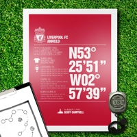 Football Co-ordinates | Football Stadium Art