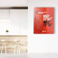 Football Co-ordinates | Football Stadium Art