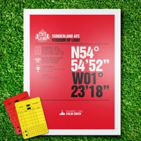 Football Co-ordinates | Football Stadium Art