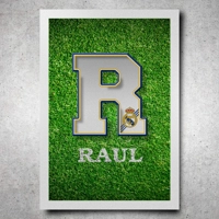 Football Name Art - European Clubs