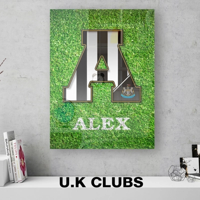 Football Name Art - UK Clubs Football Name Art - UK Clubs
