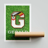 Football Name Art - World Cup Teams