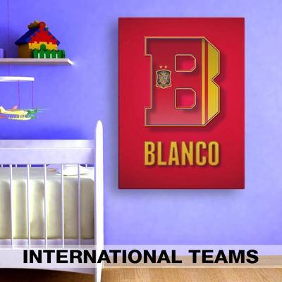 Football Name Art - World Cup Teams Football Name Art - World Cup Teams