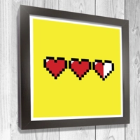 8 Bit Game Art Prints - Retro Gaming