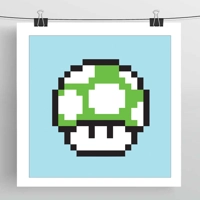 8 Bit Game Art Prints - Retro Gaming