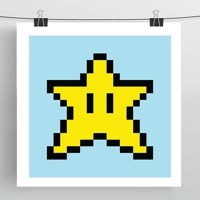 8 Bit Game Art Prints - Retro Gaming