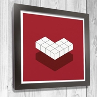 Cubes Geometric Art Prints