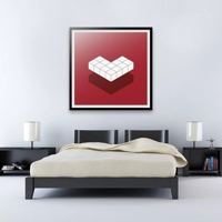 Cubes Geometric Art Prints