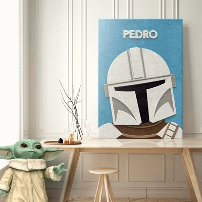 Fuzzy Star Wars Name Art Fuzzy Star Wars Name Art