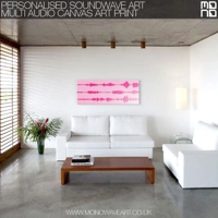 Canvas Multi Audio Sound Wave Art