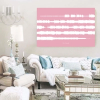 Song Canvas Sound Wave Art