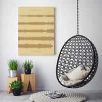 Song Canvas Sound Wave Art
