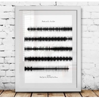 Song Art Print Sound Wave Art