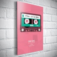 Cassette - Music Art | Retro Art Gift
