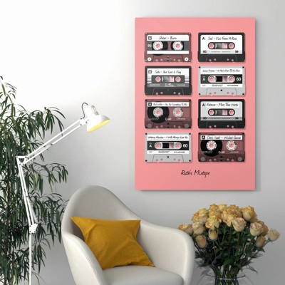 Mix Tape - Music Art | Retro Art Gift Mix Tape - Music Art | Retro Art Gift