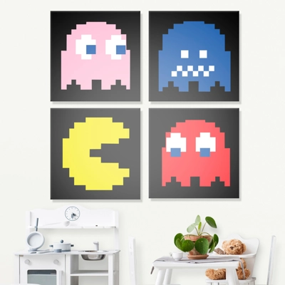 Pacman Pixel Art Prints Pacman Pixel Art Prints