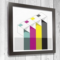 Boxes Minimalist Art Prints