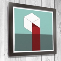 Boxes Minimalist Art Prints
