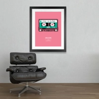 Cassette - Music Art | Retro Art Gift
