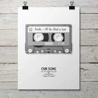 Cassette - Music Art | Retro Art Gift
