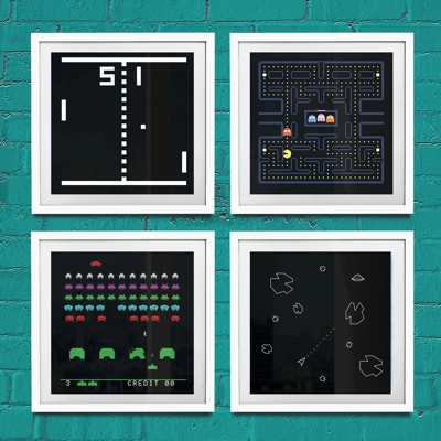 Retro Game Screenshot Art Retro Game Screenshot Art