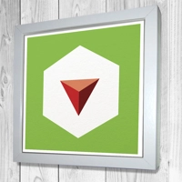 Cube Slice Minimalist Art Prints