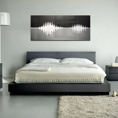 Acrylic Single Audio Sound Wave Art Acrylic Single Audio Sound Wave Art