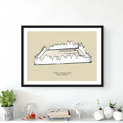 Veneer Song Sound Wave Art Veneer Song Sound Wave Art