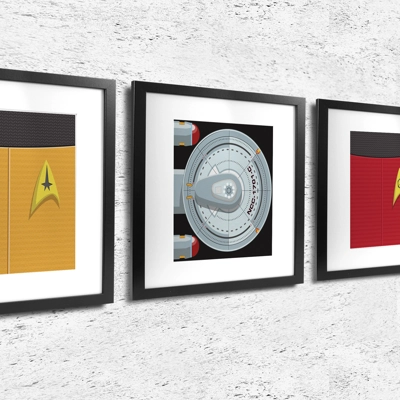 Star Trek Minimalist art prints Star Trek Minimalist art prints