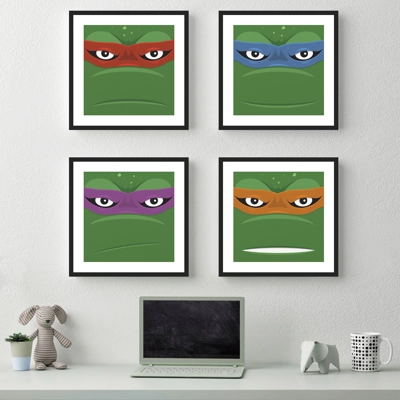 Teenage Mutant Ninja Turtles Minimalist Art Teenage Mutant Ninja Turtles Minimalist Art