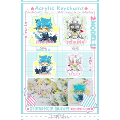 DRAMAtical Murder ホログラムリボンアクセサリー レア Dramatical Murder' 2025 Acrylic Charms | CJ Illustrate