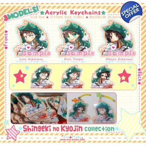 Shingeki no kyojin - Mikasa [Acrylic strap]