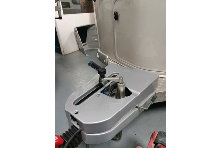 A frame cover for Eriba BPW