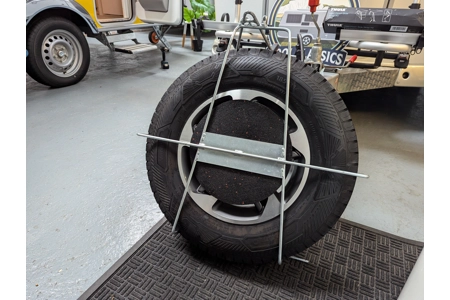 Genuine Eriba Touring wheel cage