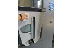 A frame cover for Eriba BPW