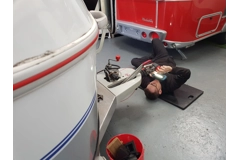 Eriba Caravan Full Service. Hellingly, East Sussex,