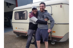 Eriba Caravan Full Service. Hellingly, East Sussex,