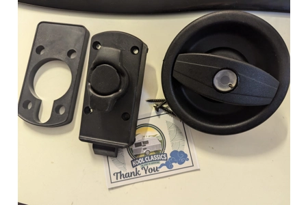 Eriba door lock 2 parts. Inside and out 1990s