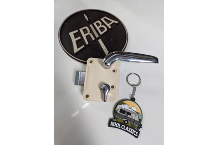 Retro Eriba internal door catch lock