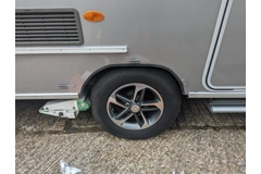 Eriba wheel arch trim gummed sealing profile