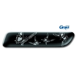 Fiat 500 Side Moulding Set Badge Set